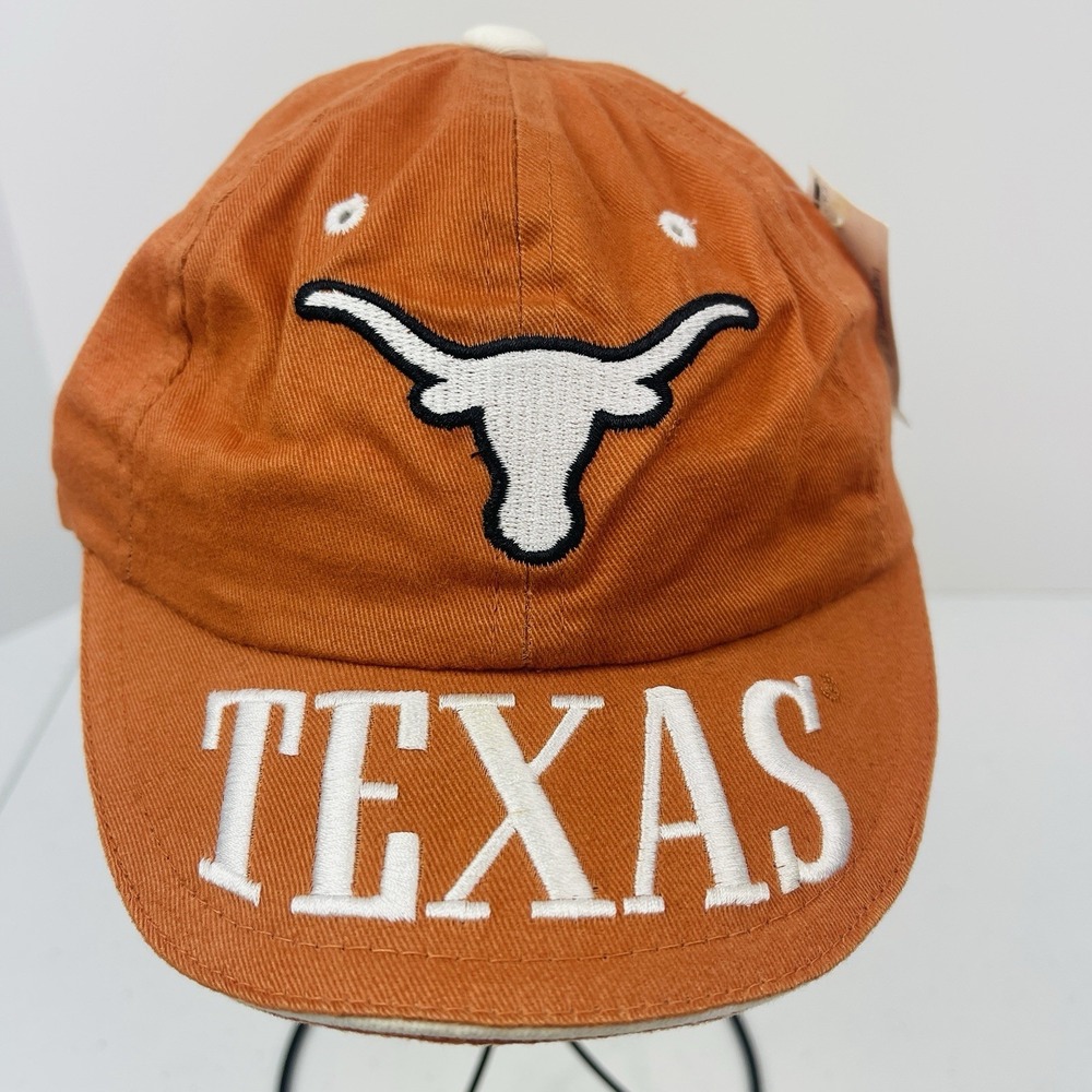 Vintage‎ U Name It Campuswear Texas Longhorns Burnt Orange Strapback Cap